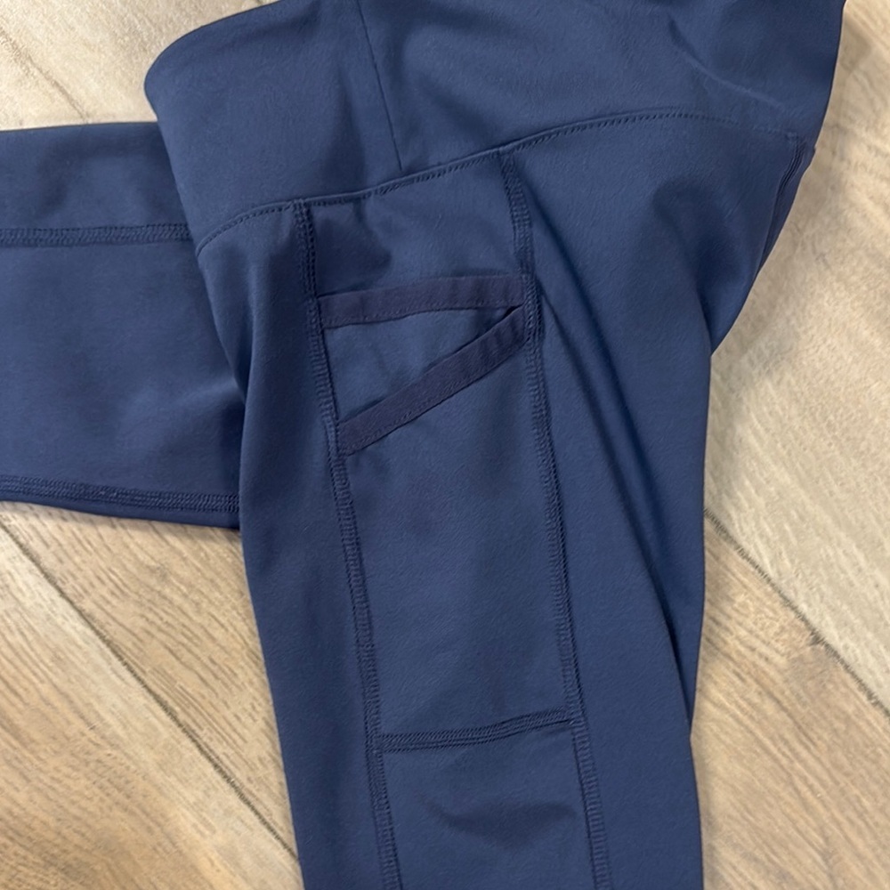 Columbia Girls Lodge Navy Blue Leggings - Picture 8 of 12